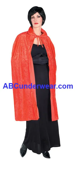 45" Red Velvet Cape