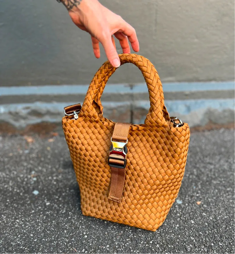 Abundance Woven Paperback Bag | Warm Bronze