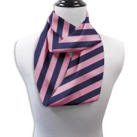 Academy Pink/Navy - Infinity Scarves