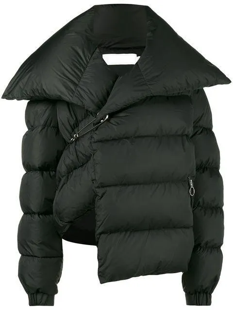 Asymmetric Puffer Coat