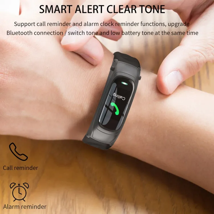 B9 0.96 inch TFT Color Screen AI Voice Smart Bracelet, Support Reject Call / Sleep Monitoring / Heart Rate Monitoring(Gold)