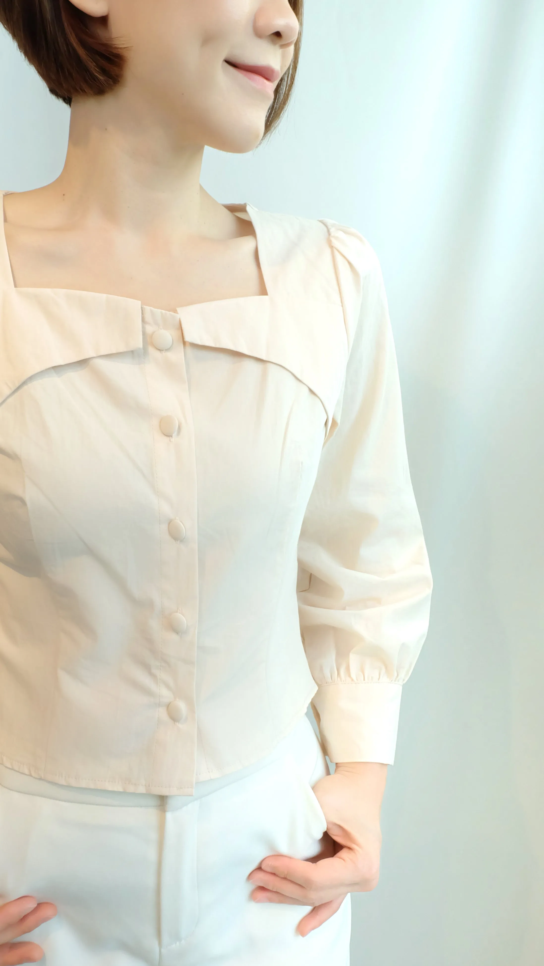 Barbara Top (Beige)