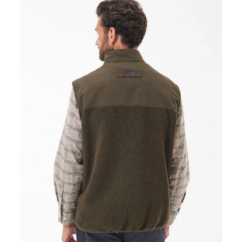 Barbour Country Mens Fleece Gilet - Olive