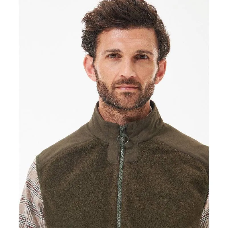 Barbour Country Mens Fleece Gilet - Olive