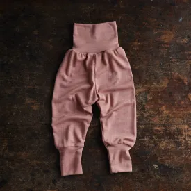 Batis Baby Pants - Merino Wool & Silk - Orchid