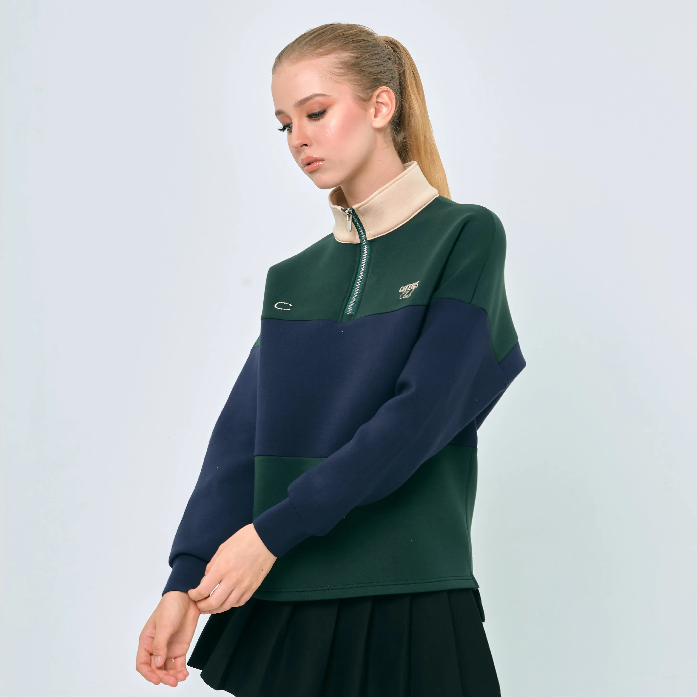 CAKENIS CLUB ACCOLADE UNISEX JUMPER IN GREEN