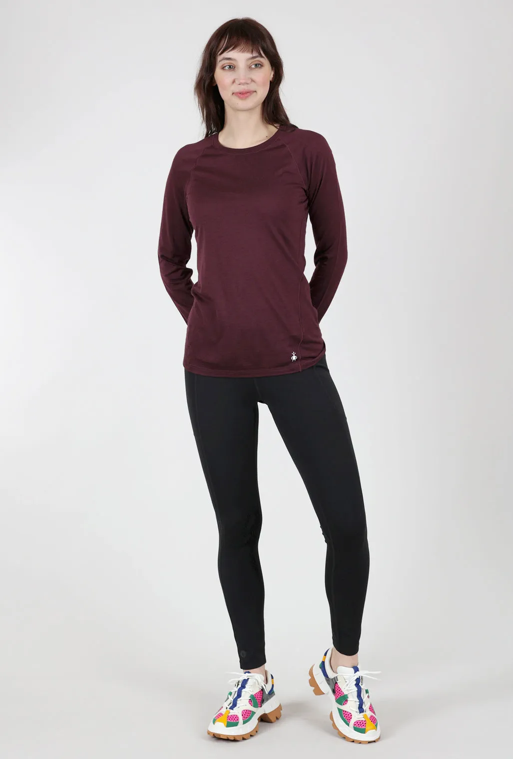 Classic All-Season Merino Base Layer, Eggplant