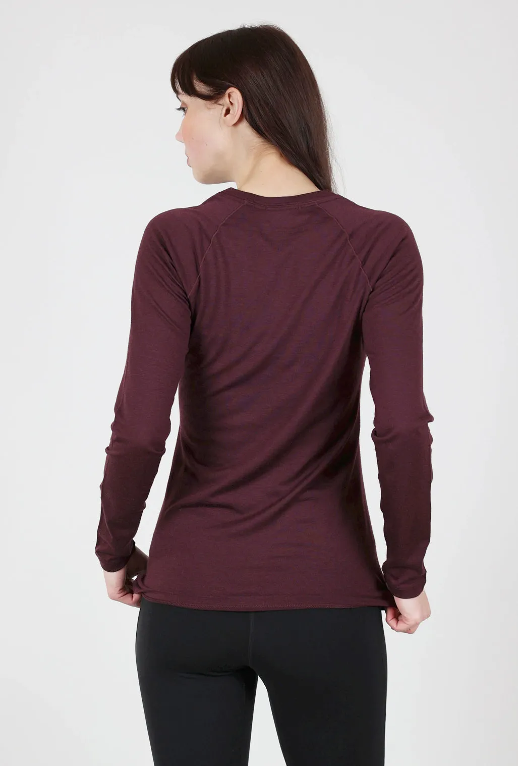 Classic All-Season Merino Base Layer, Eggplant