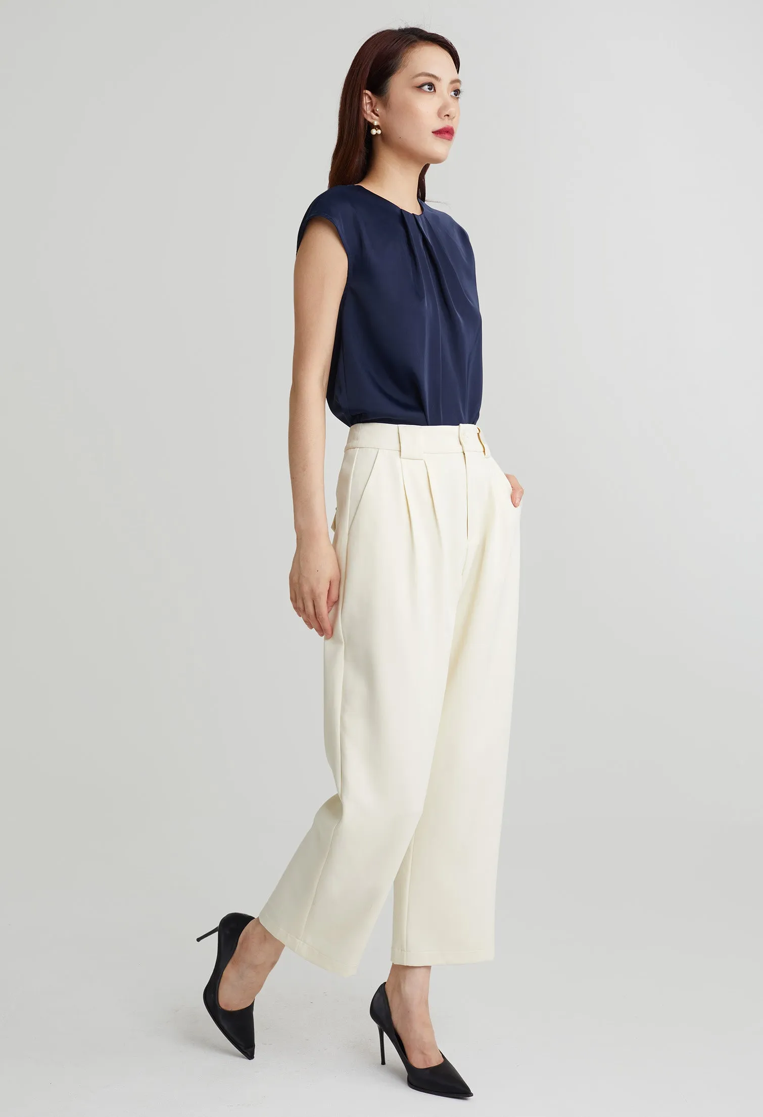 Classic High Waist Pants