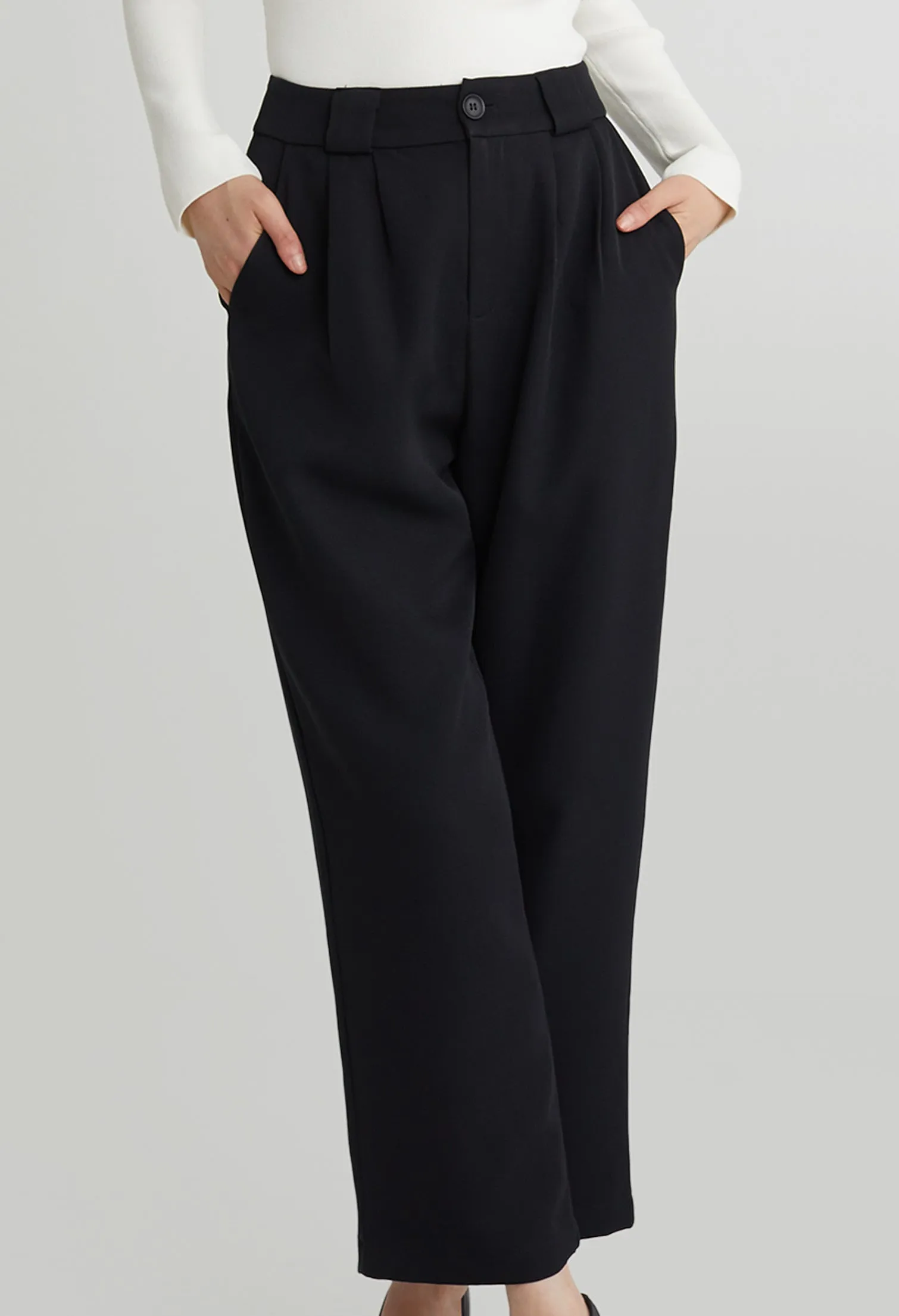 Classic High Waist Pants