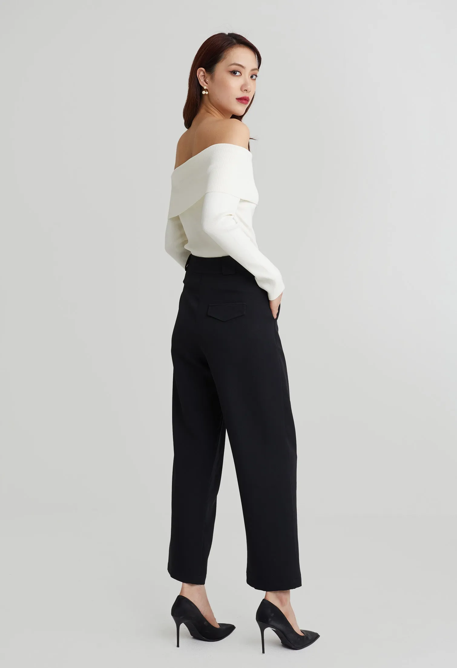 Classic High Waist Pants