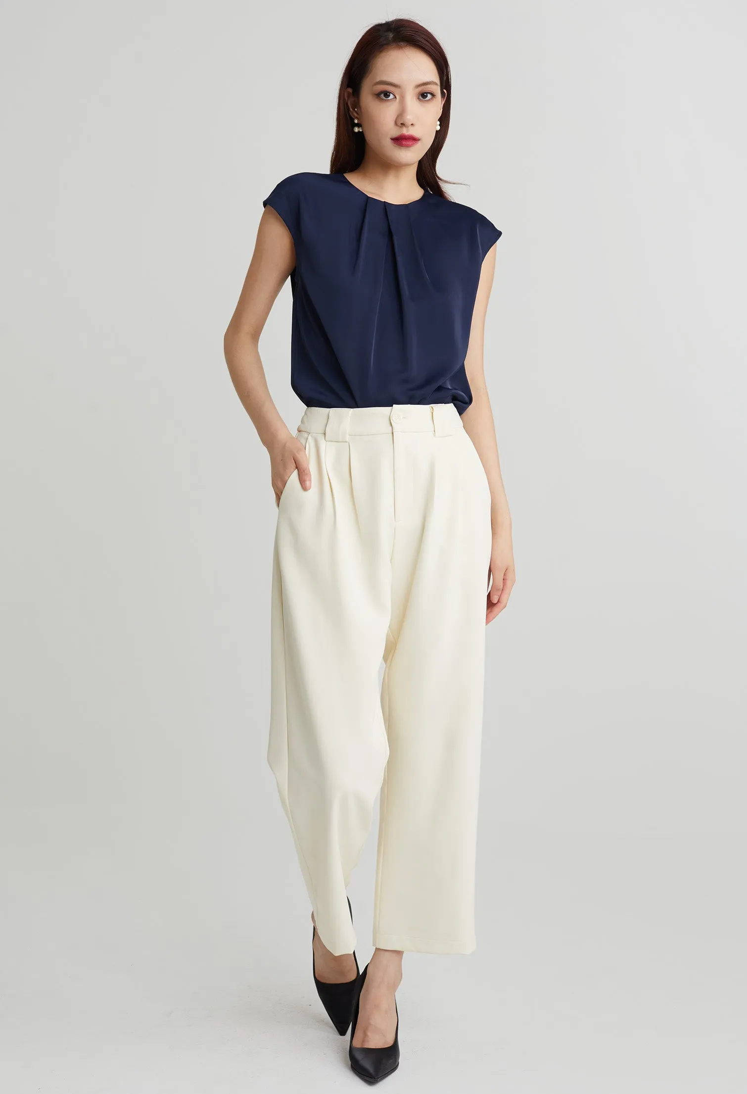 Classic High Waist Pants