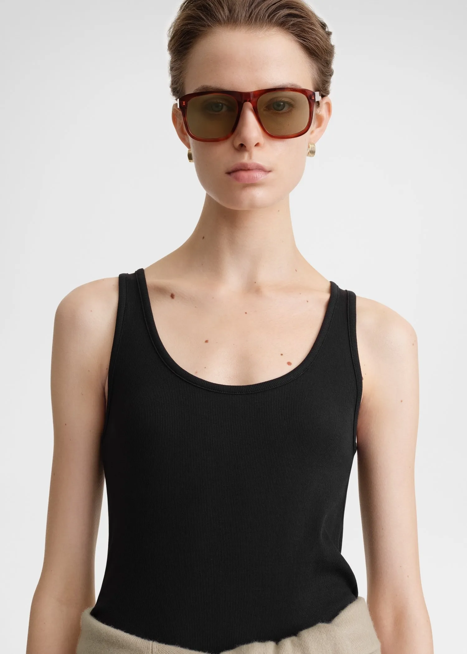 Classic rib tank black