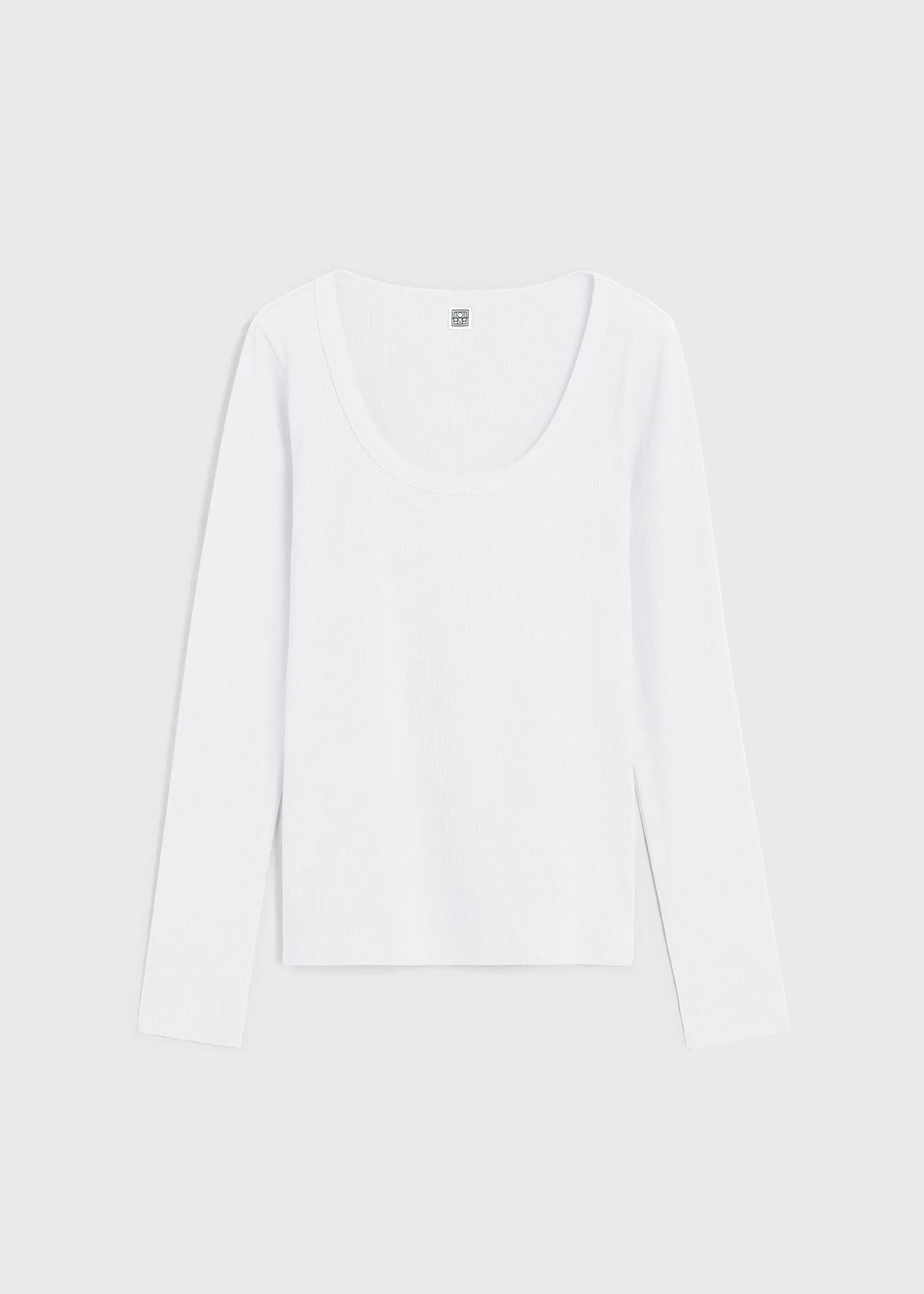 Classic rib top white