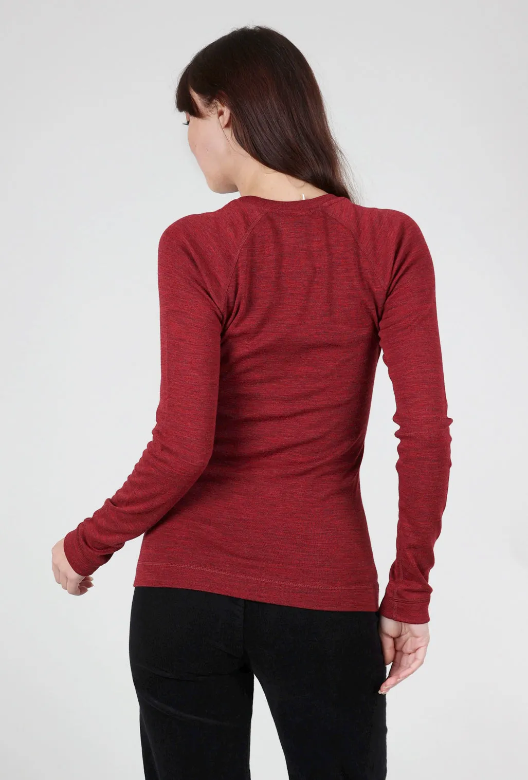 Classic Thermal Base Layer, Currant Heather