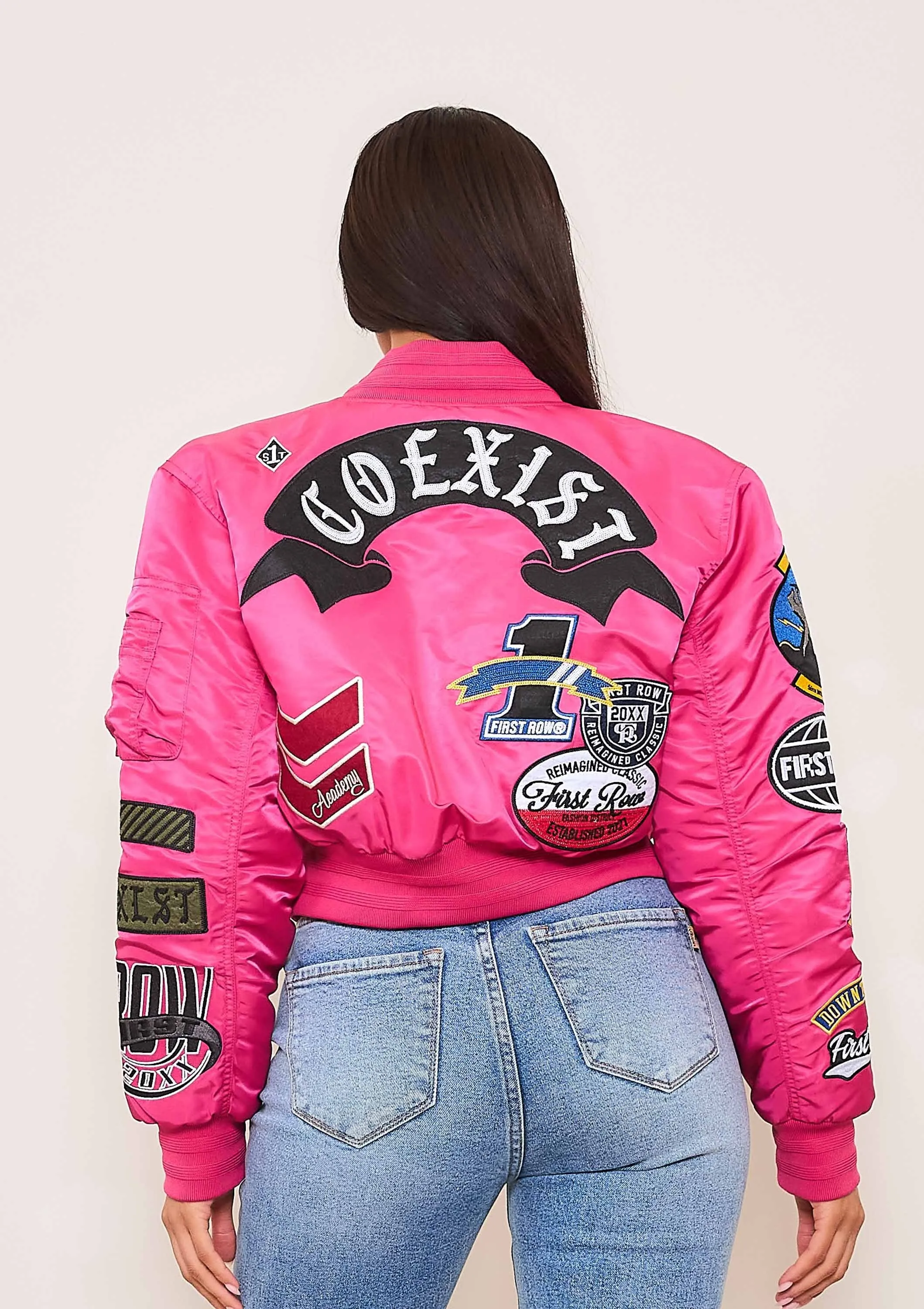 COEXIST MULTI PATCHES MA-1 JACKET