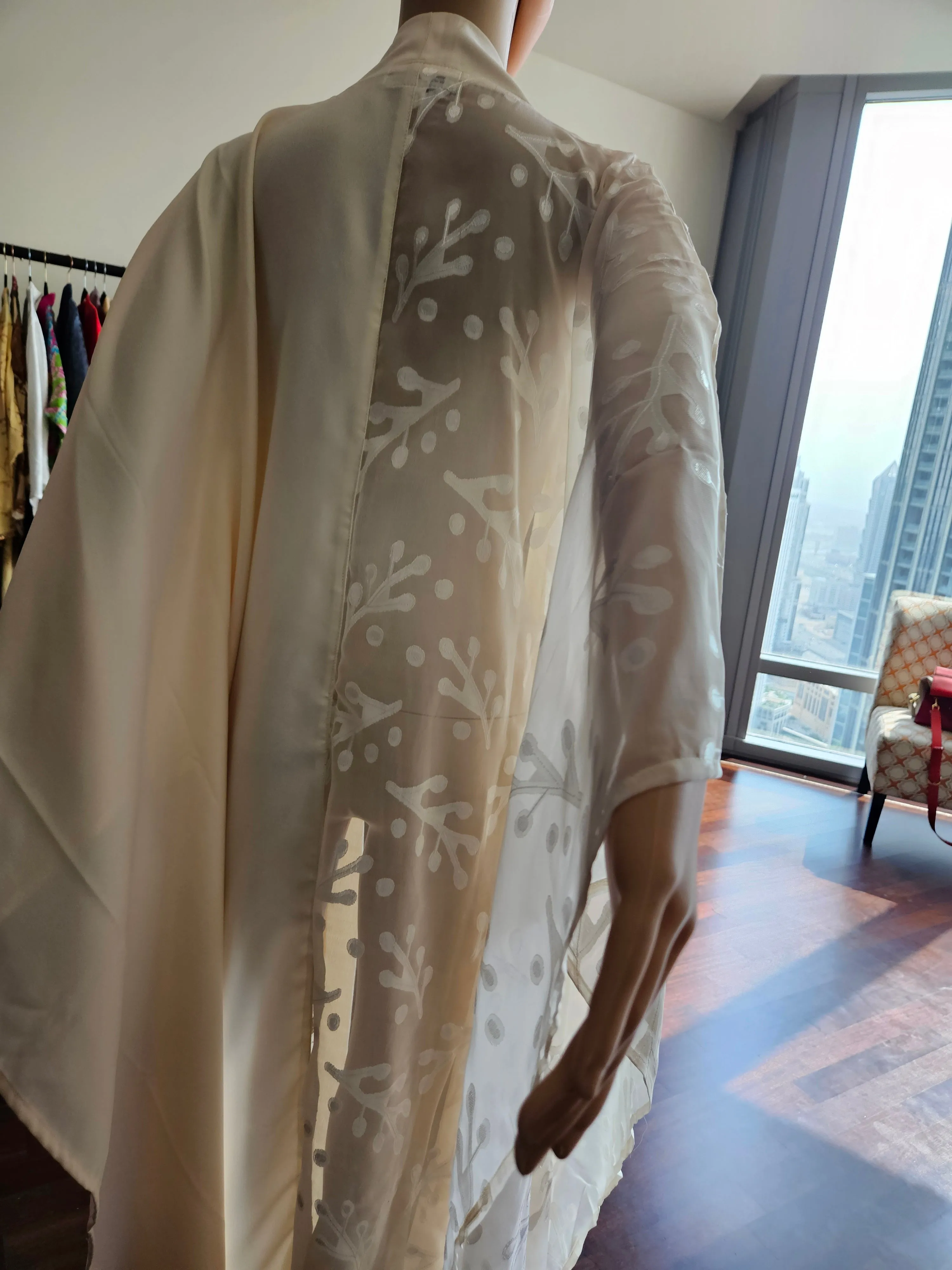 Cream Kaftan Kimono