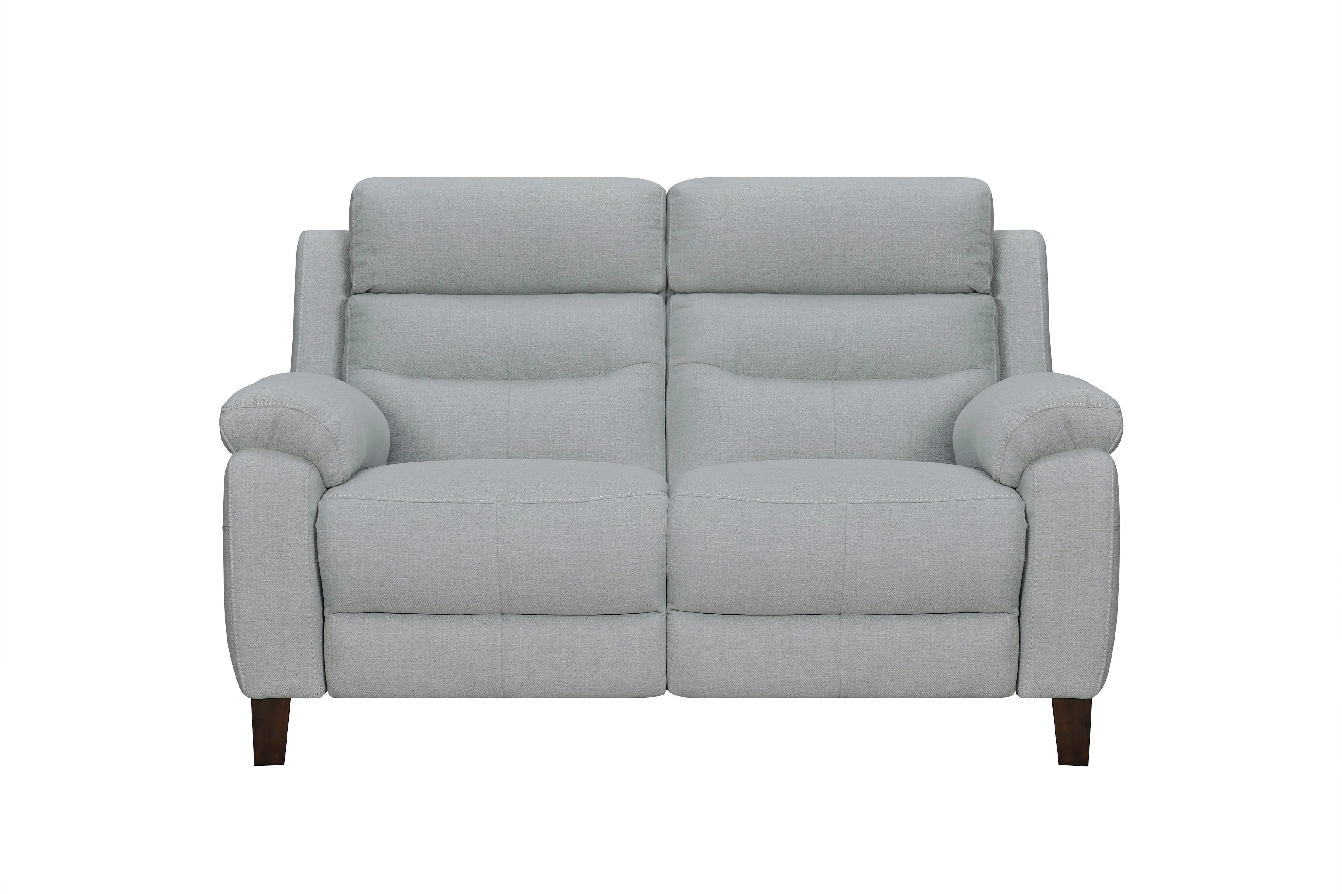 Crosby Loveseat - Power Reclining w/ Power Headrests - Grey Fabric