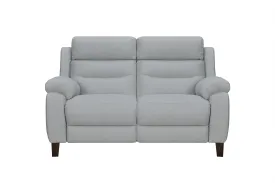 Crosby Loveseat - Power Reclining w/ Power Headrests - Grey Fabric