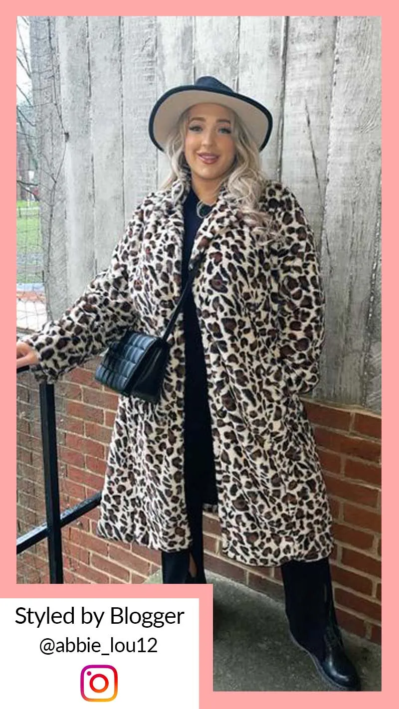 CurveWow Leopard Print Coat