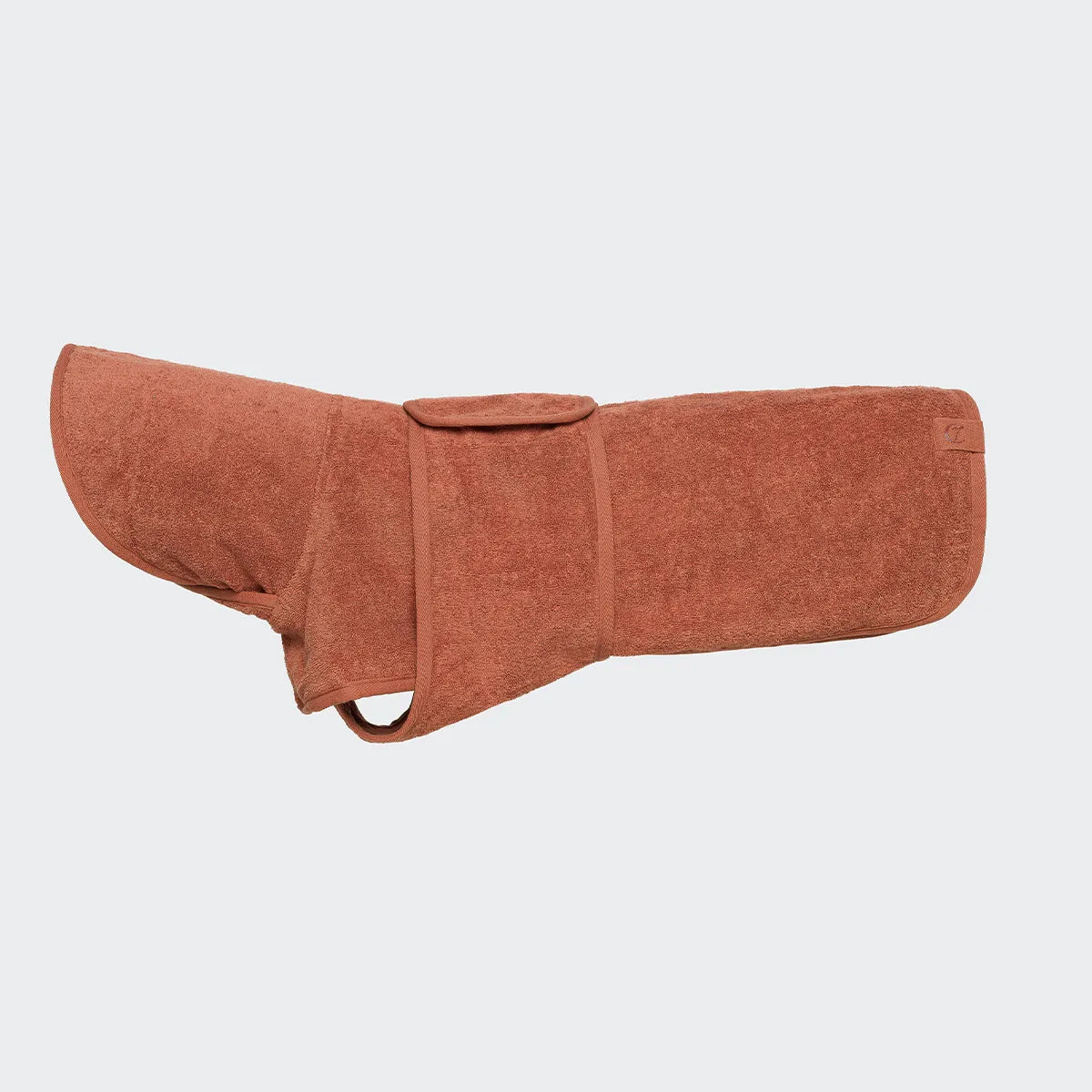 Dog Bathrobe & Towel in Brick Red from Cloud 7