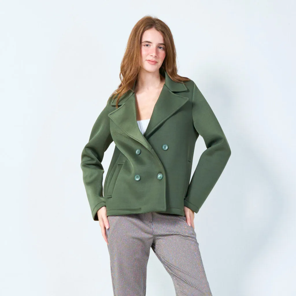 Double-breasted peacoat wholesale