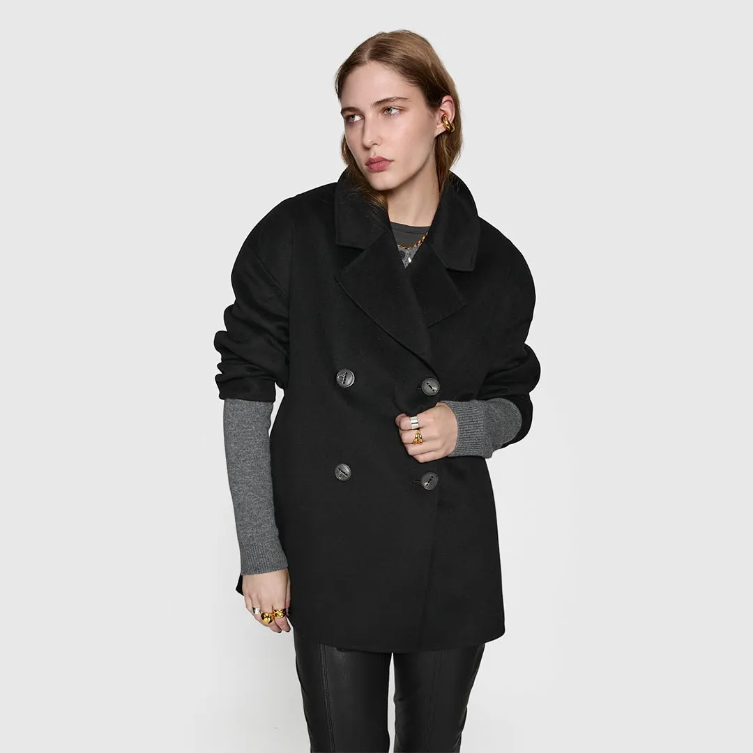 Double Face Wool Peacoat