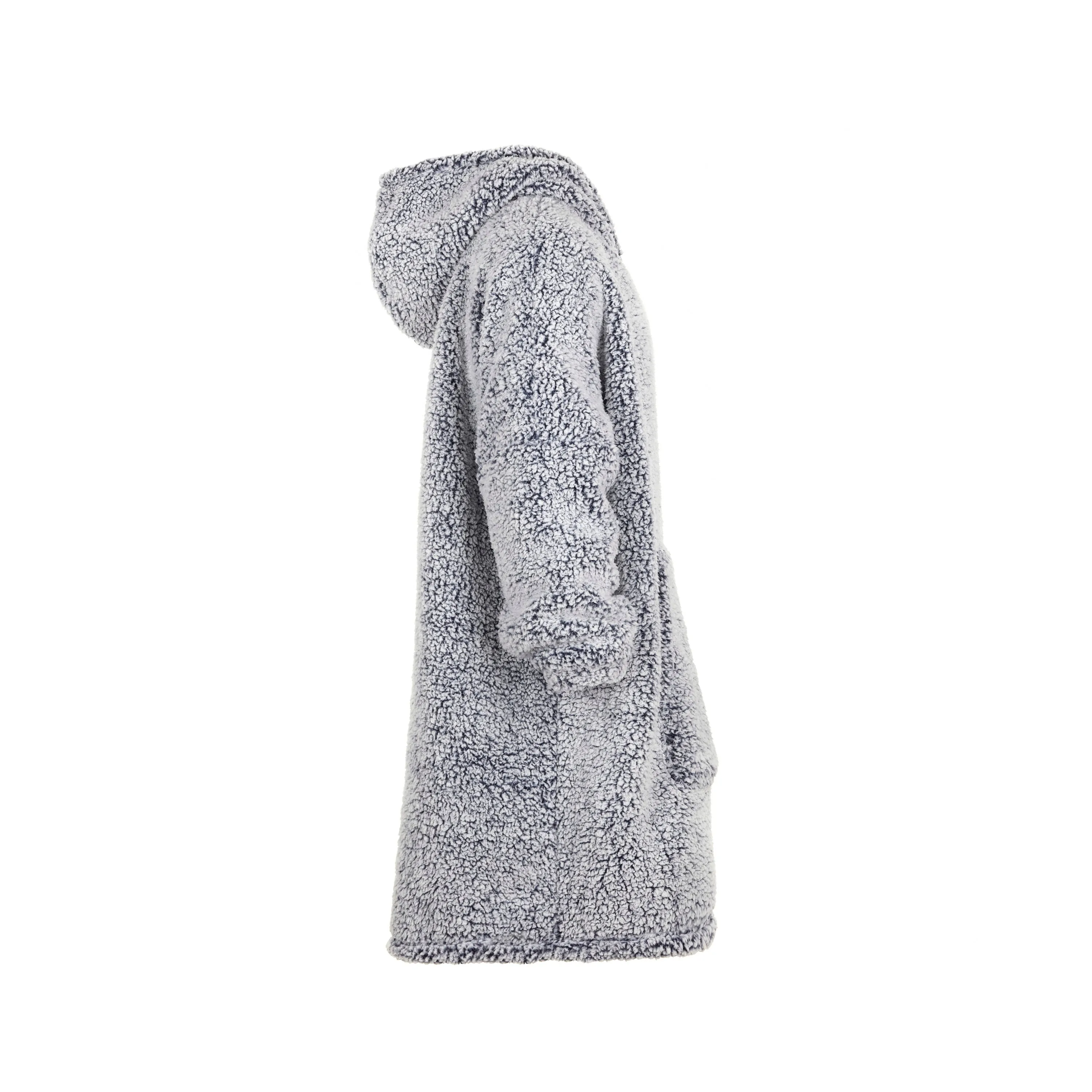 Esme - Bobble Sherpa Blanket Hoodie - Peacoat Navy