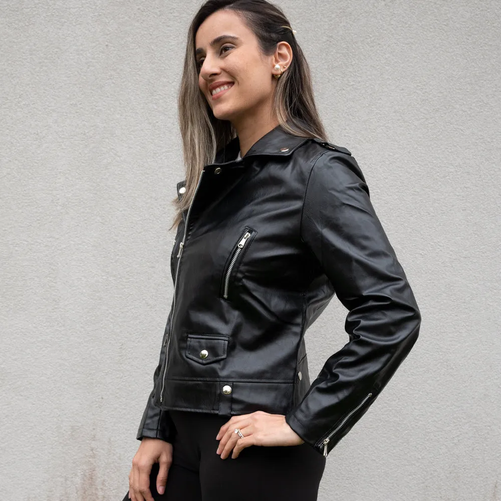 (Faux Leather) Custom Future Mrs Leather Jacket