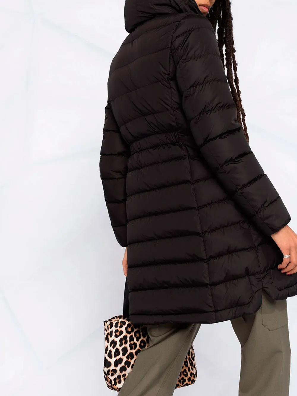 Flammette down coat