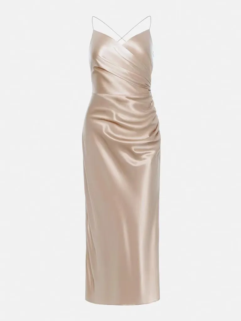 FLYTONN-Sexy spring and summer dresses, party dresses, graduation gifts,'The Victory' Satin Dress