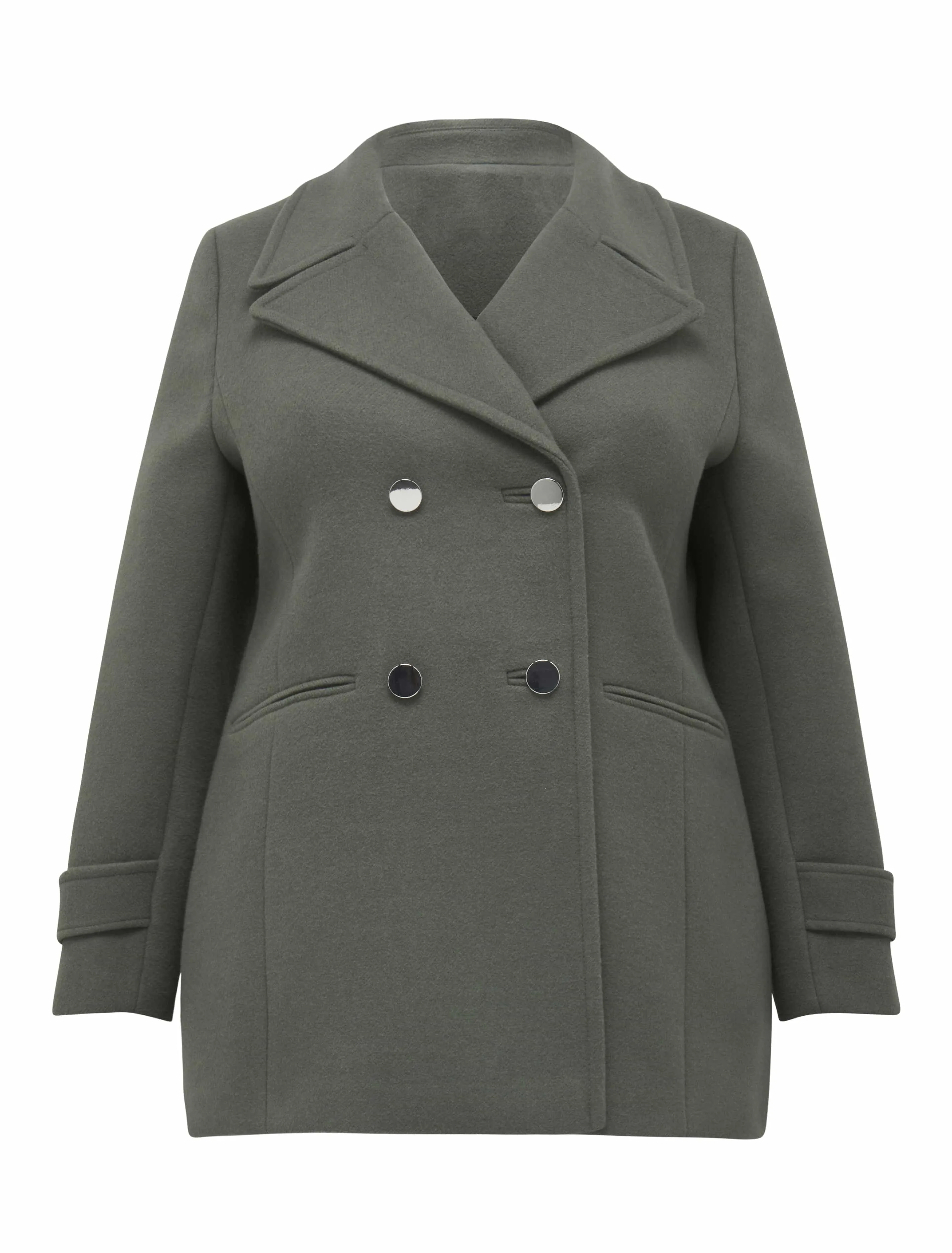 Hailey Curve Peacoat