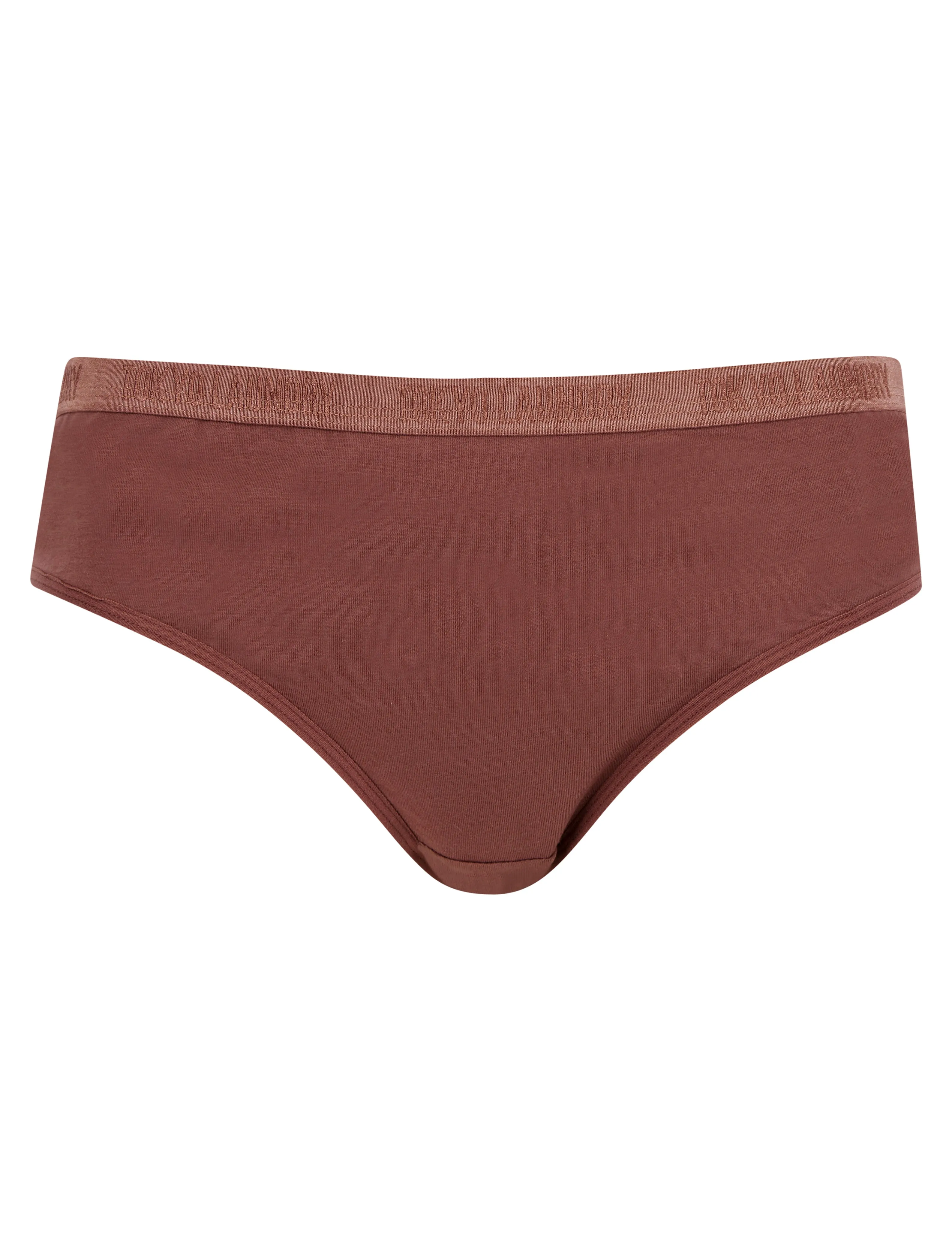 Hallie (5 Pack) Cotton Assorted Briefs in Peacoat / Marron / Pale Mauve / Niagara Mist / Mountain Spring - Tokyo Laundry