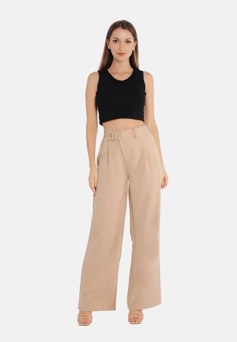 High Waist Flared Pants