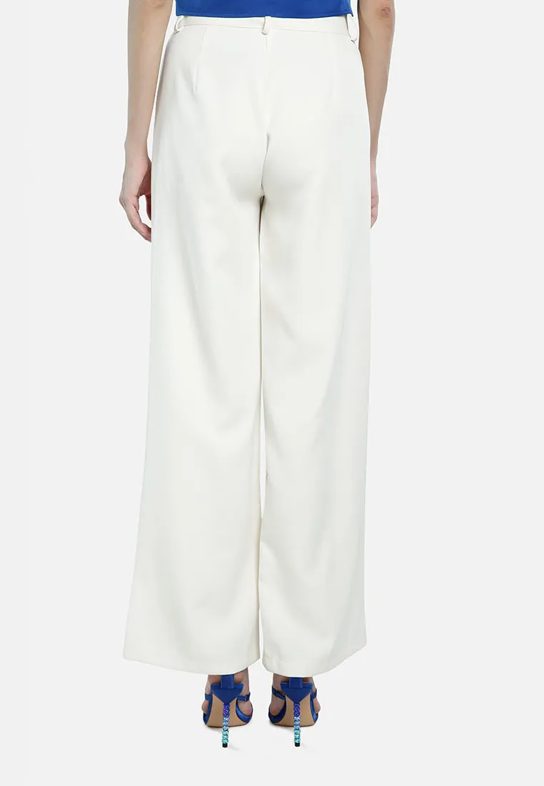 High Waist Flared Pants