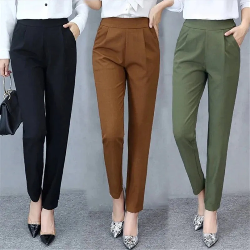 High Waist Stretch Pants