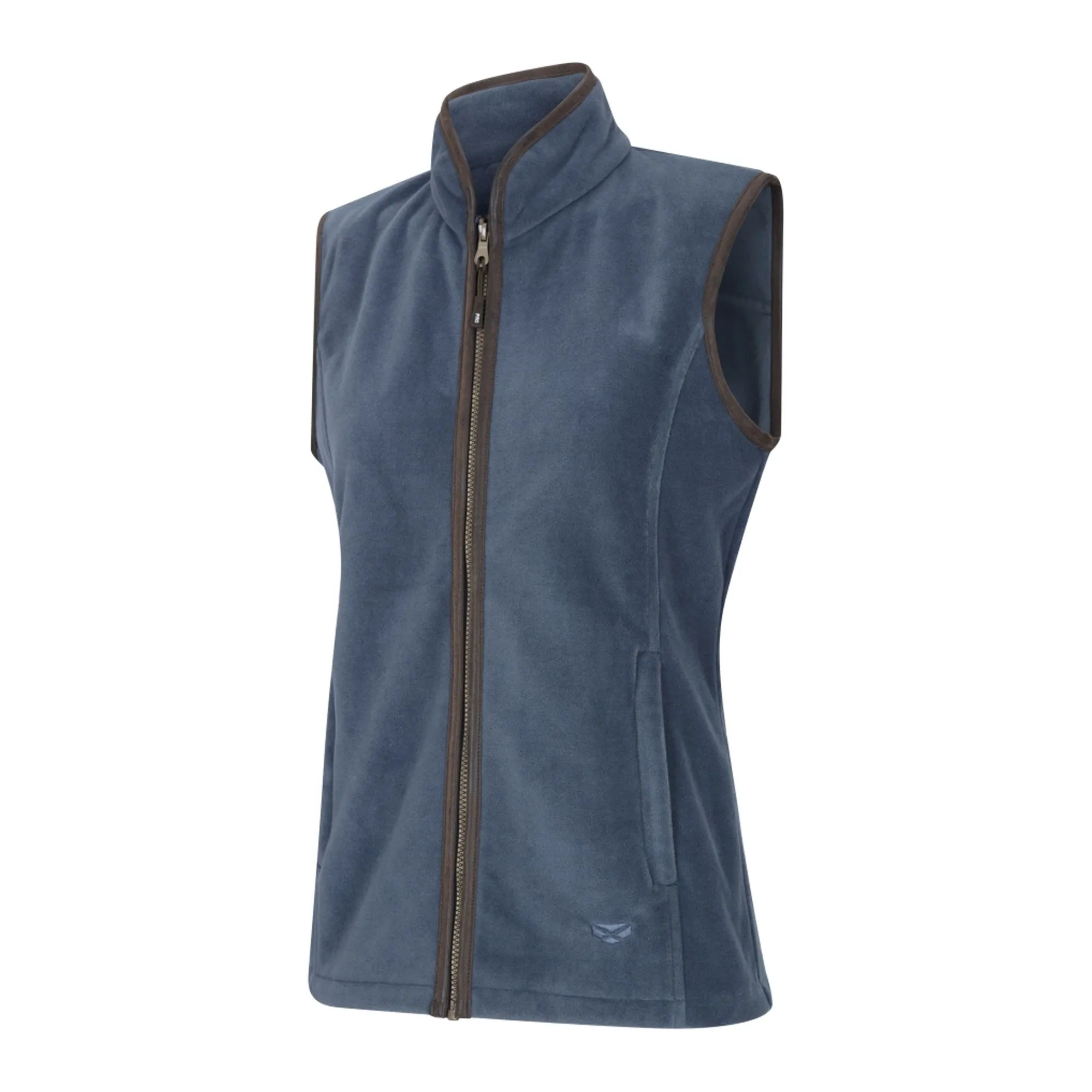 Hoggs Of Fife Stenton Ladies Fleece Gilet - Slate Grey