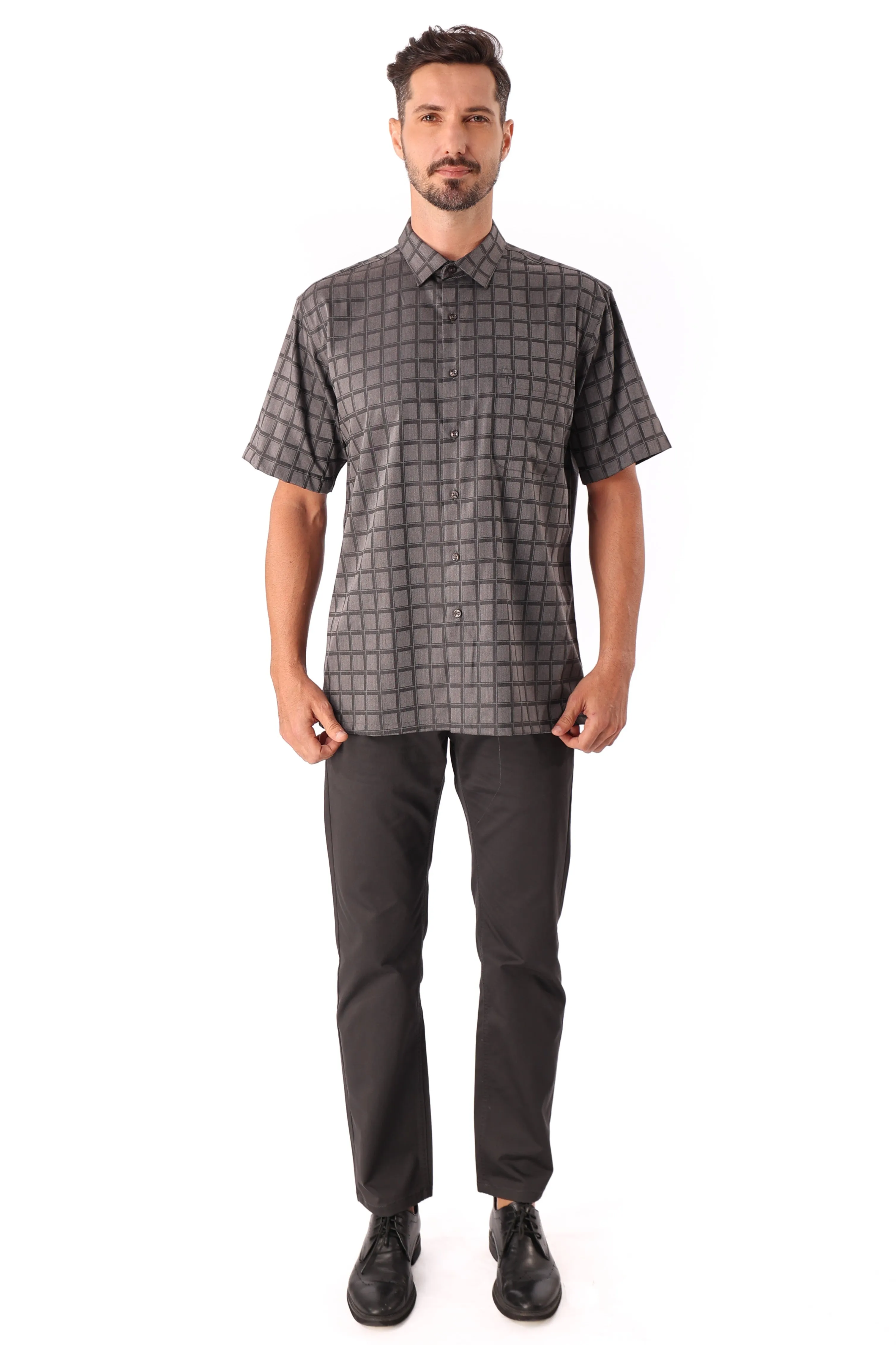 IDEXER SHORT SLEEVE SHIRT [REGULAR FIT] ID0219