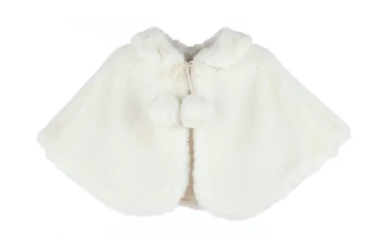 Ivory Fur Bolero