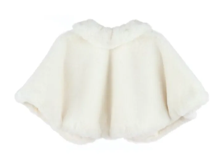 Ivory Fur Bolero