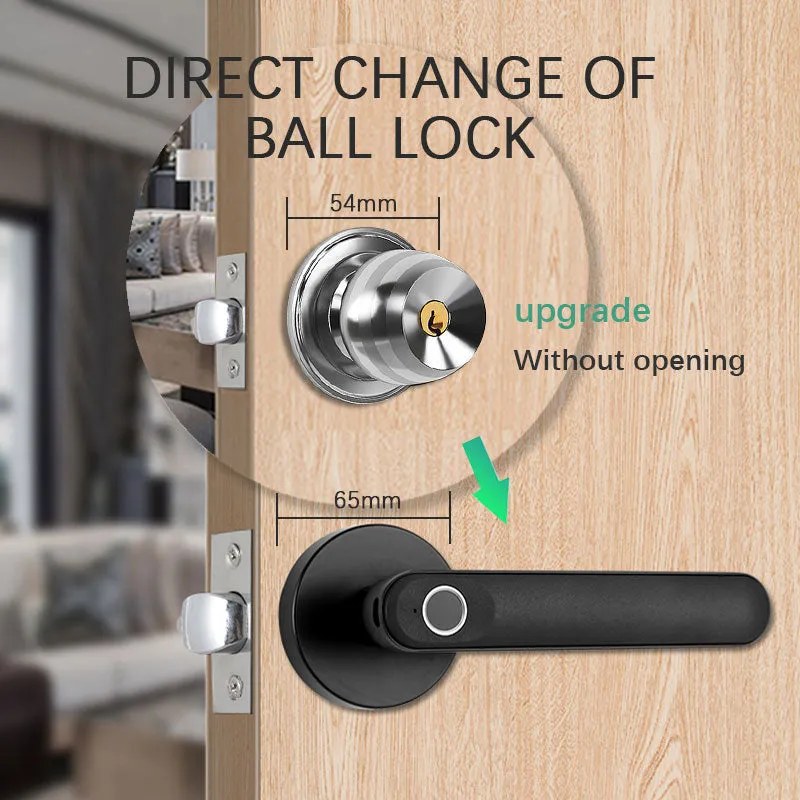 Kingku Smart Biometric Door Handle Lock