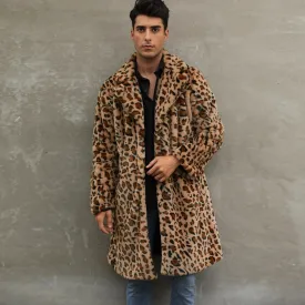 Leopard Faux Fur Winter Loose Coat