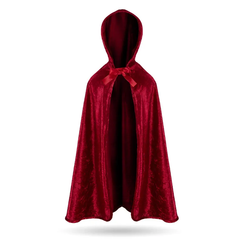 Little Red Riding Hood Velour Cape