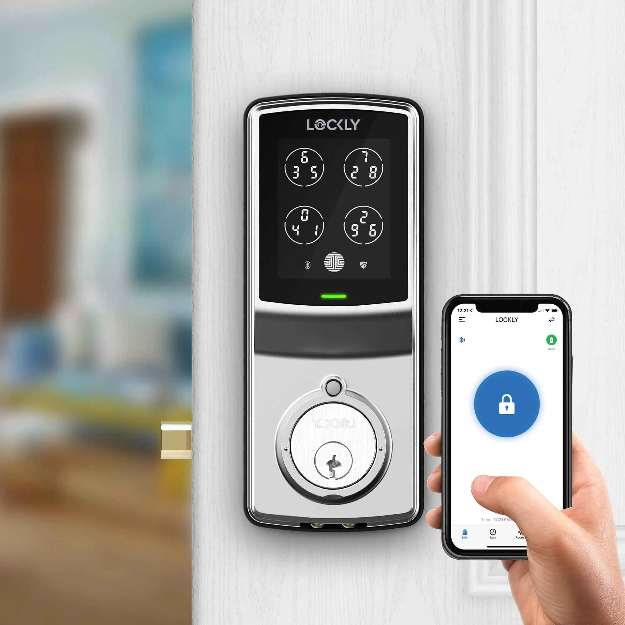 Lockly Model 7S Hack-Proof Keypad Smart Lock