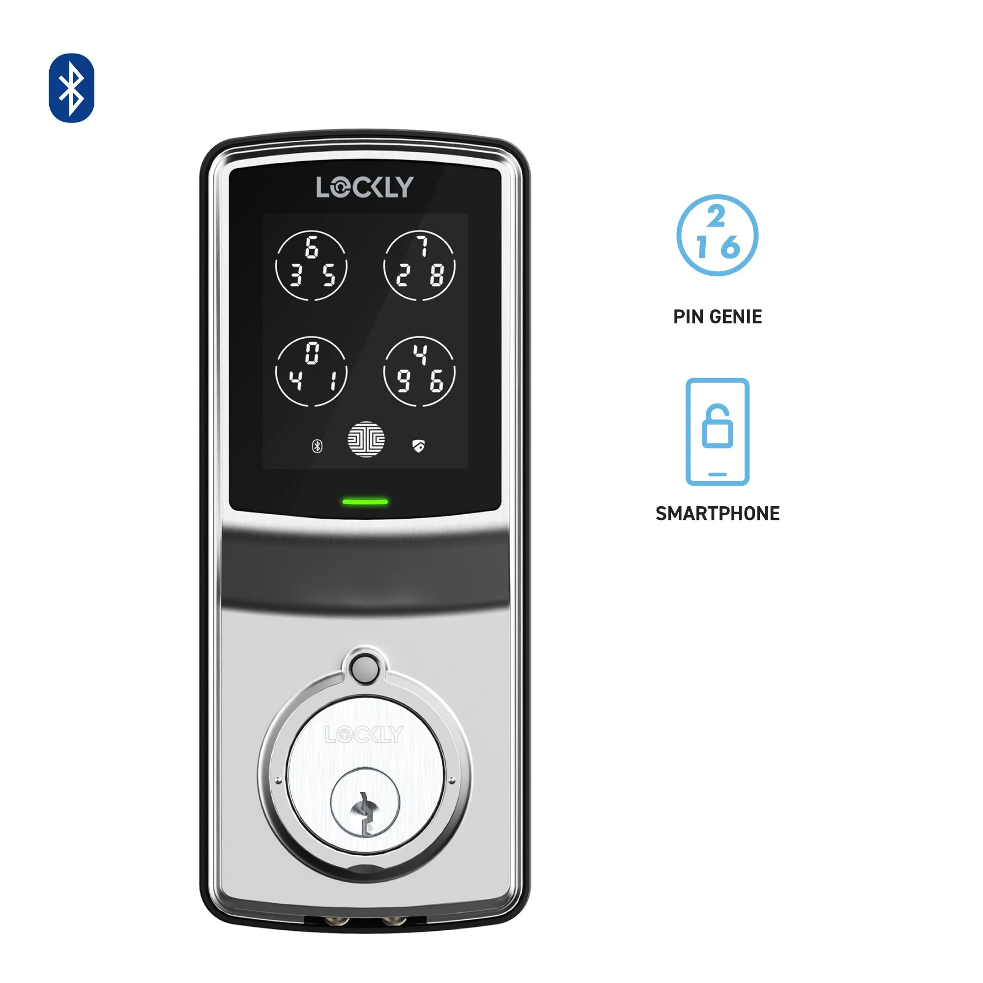 Lockly Model 7S Hack-Proof Keypad Smart Lock