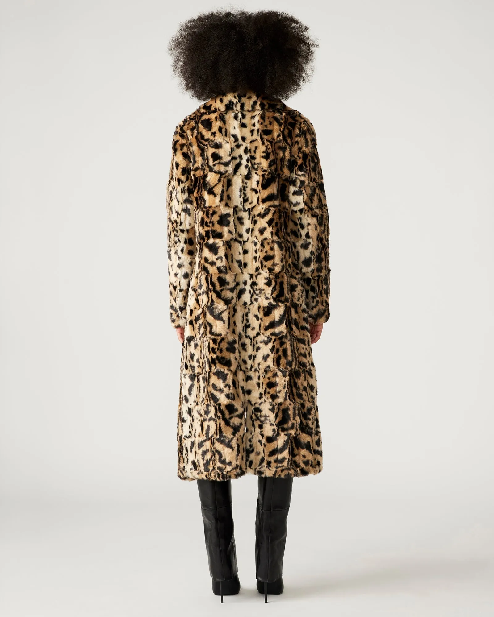 LONG SONG COAT LEOPARD