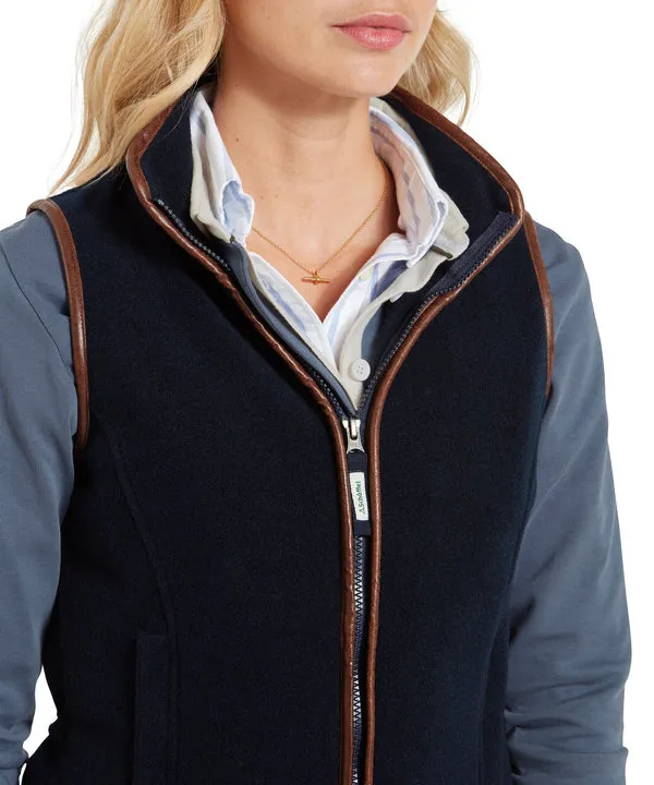 Lyndon Fleece Gilet Navy