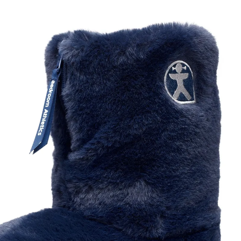 Marilyn - Classic Faux Fur Slipper Boot - Peacoat Navy