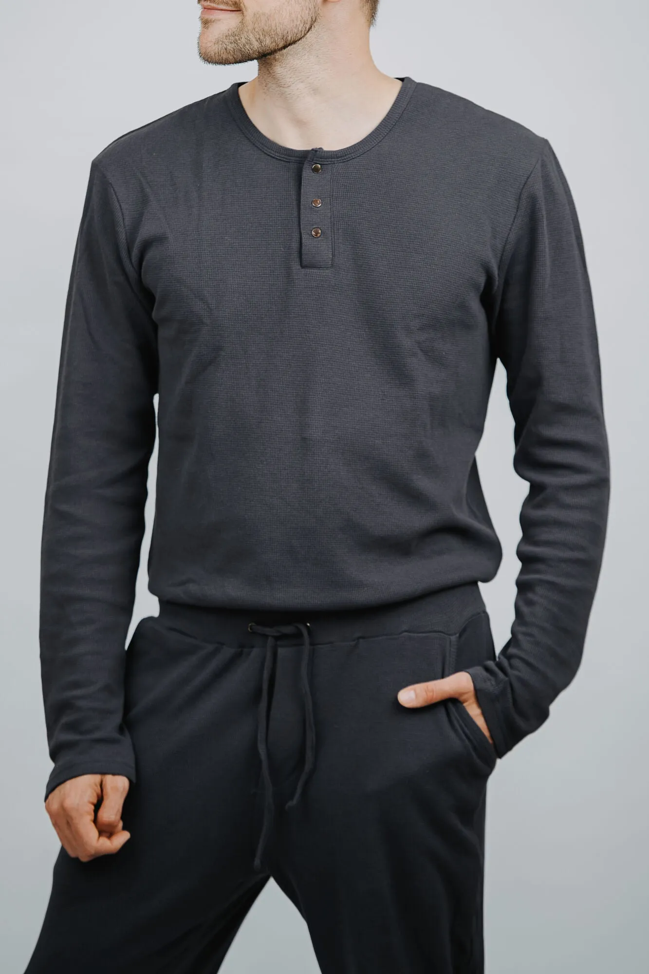 Men's Organic Thermal Lounge Set