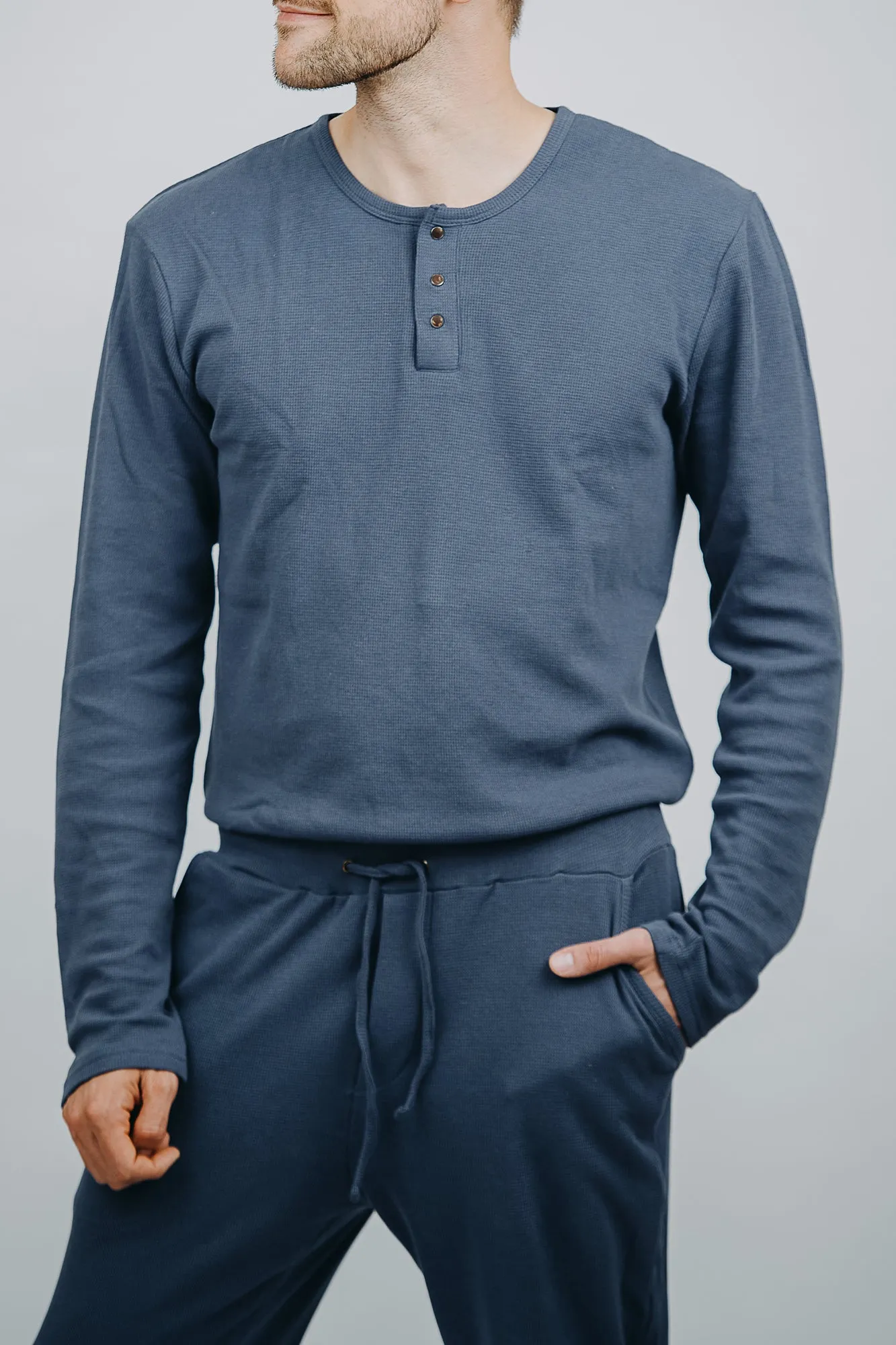 Men's Organic Thermal Lounge Set